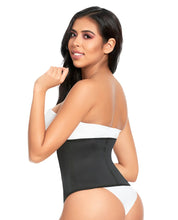 Load image into Gallery viewer, Petite Doll Waist Trainer. High Compression. 3 Columns of Hooks. Non Exposed Latex. Authentic Columbian Shapewear.